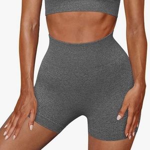 grey biker shorts size S